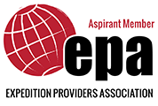 EPA logo: Expedition Providers Association Aspirant Member.