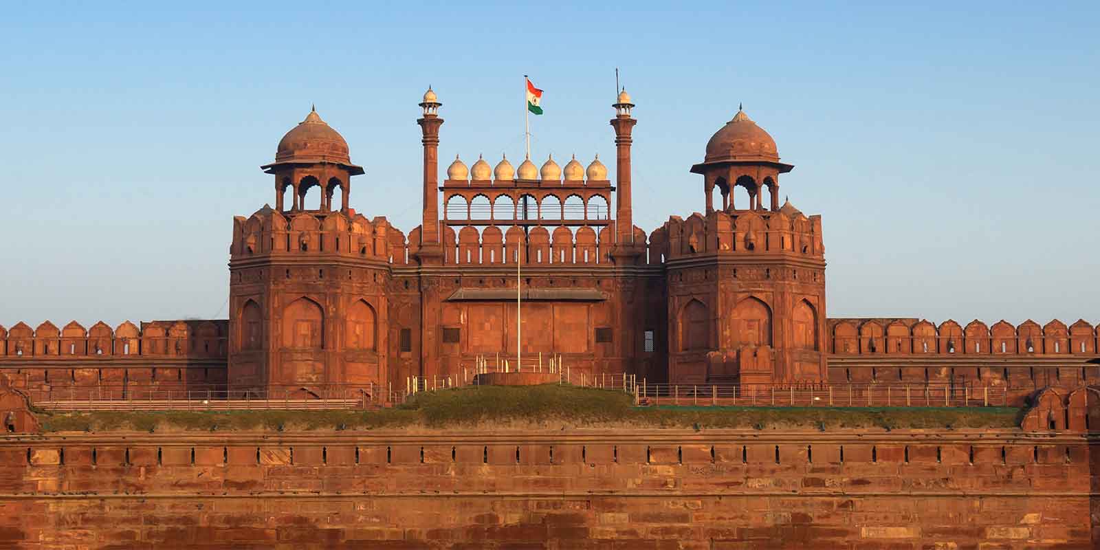 View of the Red Fort exterior