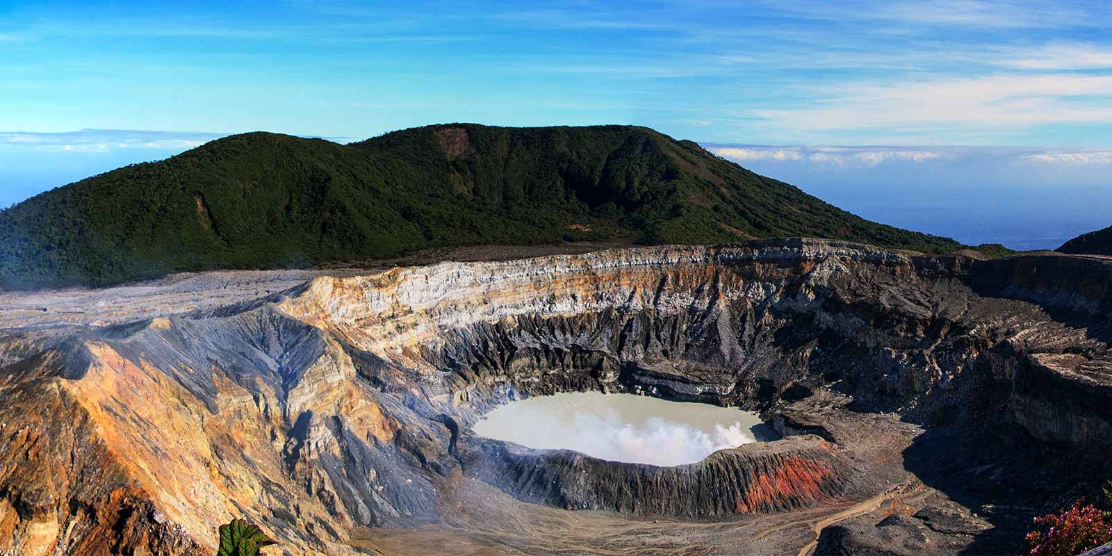 Crater of Poas Volcano
