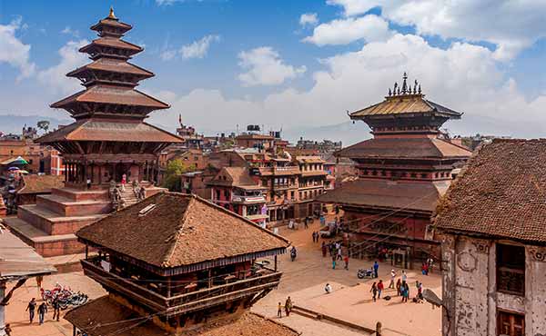 Interesting architecture of Bhaktapur temple complex