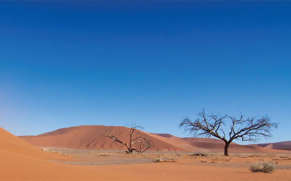 Sossusvlei dunes in Namibia